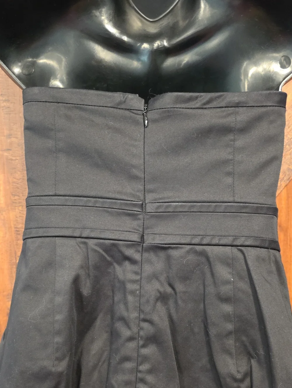 J.Crew Black Strapless Dress 4